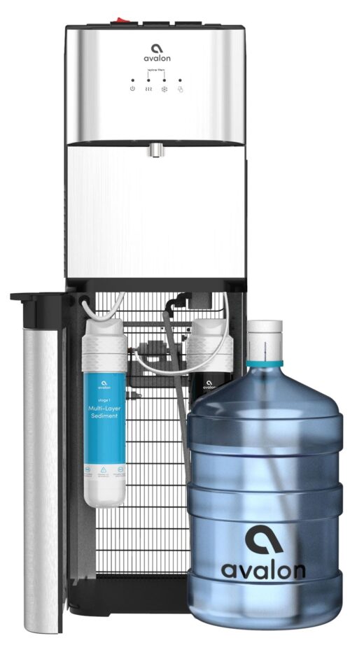 Avalon A3F Bottom Loading Water Cooler Dispenser with BioGuard-3 Temperature Settings-UL-Filtered