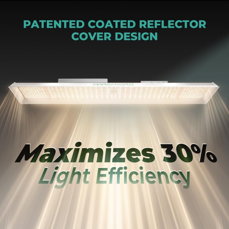 MARS HYDRO TSL2000 300W Led Grow Lights for Indoor Plants, Full Spectrum Dimmable Daisy Chain Growing Lamps for Seed Starting Vegetables Bloom in 4x2/5x3 Grow Tent Greenhouses - Image 2
