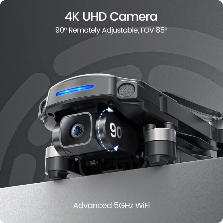 Holy Stone GPS Drone with 4K UHD Camera for Adults Beginner; HS360S 249g Foldable FPV RC Quadcopter with 10000 Feet Control Range, Brushless Motor, Follow Me, Smart Return Home, 5G Transmission - Image 9