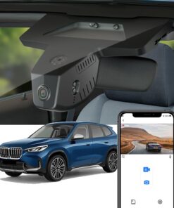Fitcamx 4K Dash Cam Suitable for BMW X1 2023 2024 2025 M35i Xdrive28i (U11), OEM Factory Style, UHD 2160P Video, Built-in WiFi & APP, Loop Recording, Gravity Sensor, Easy to Install, 64GB Card