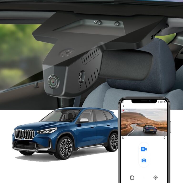 Fitcamx 4K Dash Cam Suitable for BMW X1 2023 2024 2025 M35i Xdrive28i (U11), OEM Factory Style, UHD 2160P Video, Built-in WiFi & APP, Loop Recording, Gravity Sensor, Easy to Install, 64GB Card
