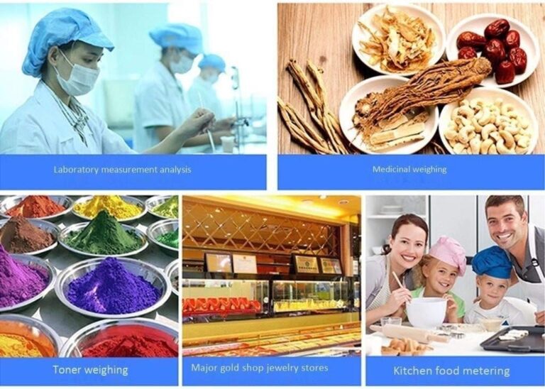 ZOCWJK for Kitchen and Jewelry Plug-in Models 0.01g high-Precision Electronic Scales Waterproof Home Baking Kitchen Scales Supermarket Weighing Platform Scales(One Color-5kg/0.1g - Image 2