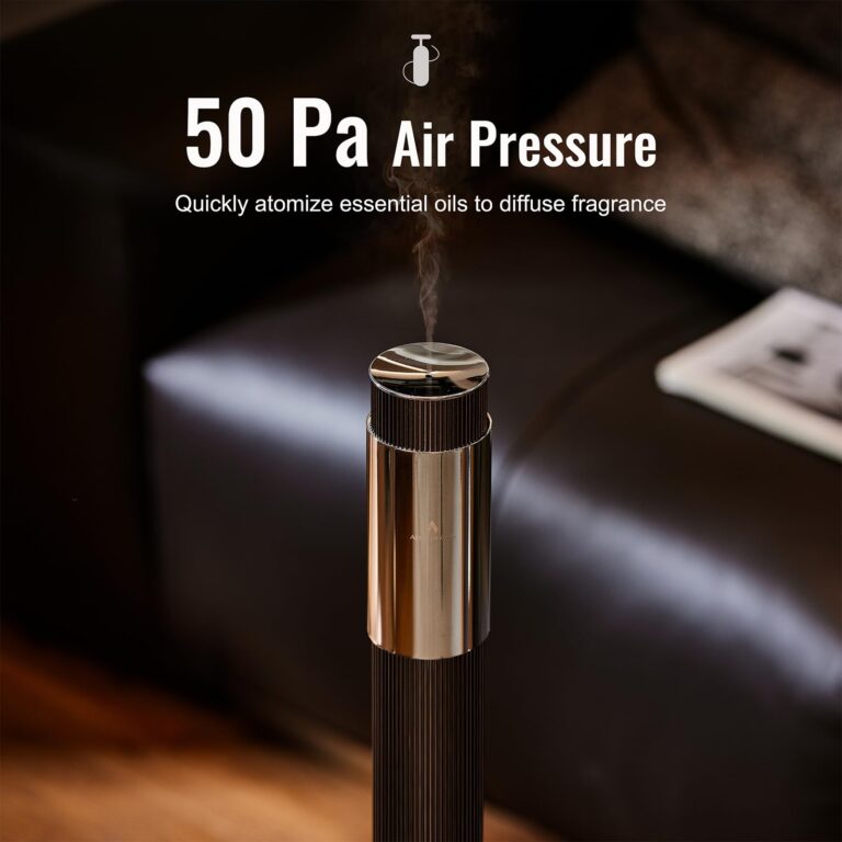 40-inch Large Waterless Essential Oil Diffuser, Hotel Collection Scent Diffuser,8800mAh Built-in Battery, App Control,Scent Machine for Home,2000Sq.Ft Coverage, for Home, Office,Hotel,Spa,Brown - Image 6