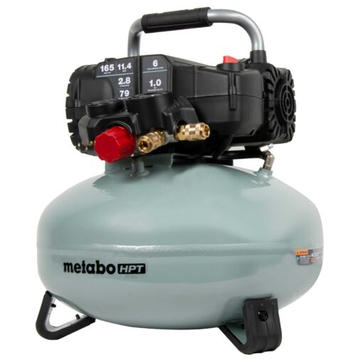 Metabo HPT Air Compressor, Pancake, 6-Gallon, 165 PSI, EC711S - Image 4