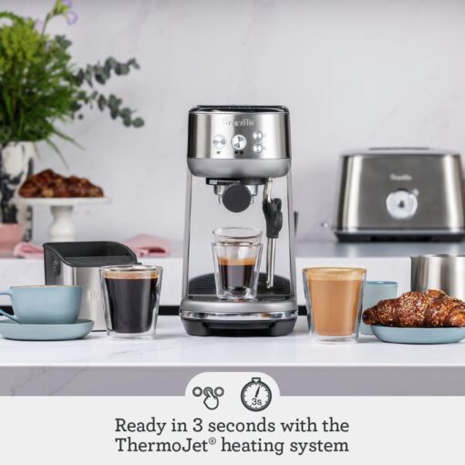 Breville Bambino Espresso Machine BES450BSS, Brushed Stainless Steel - Image 7
