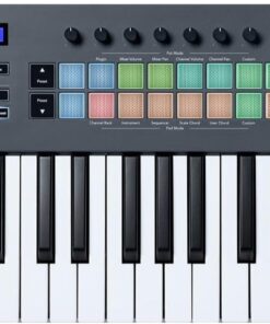 Novation FLkey 37 MIDI Keyboard - Seamless FL Studio Integration with Chord Mode and Scale Mode. All the software you need for Music Production