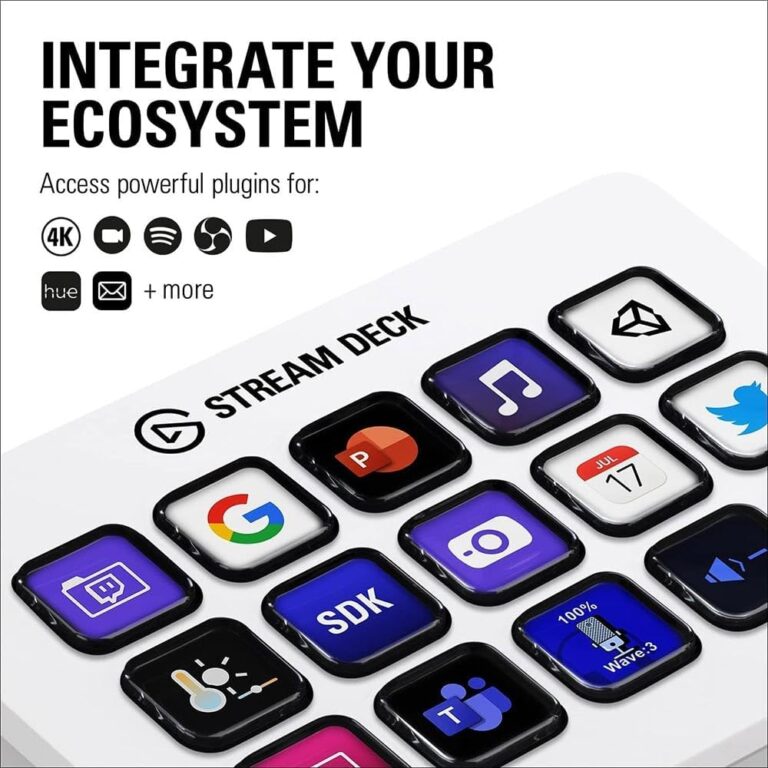 Elgato Stream Deck MK.2 White – Studio Controller, 15 macro keys, trigger actions in apps and software like OBS, Twitch, ​YouTube and more, works with Mac and PC - Image 5