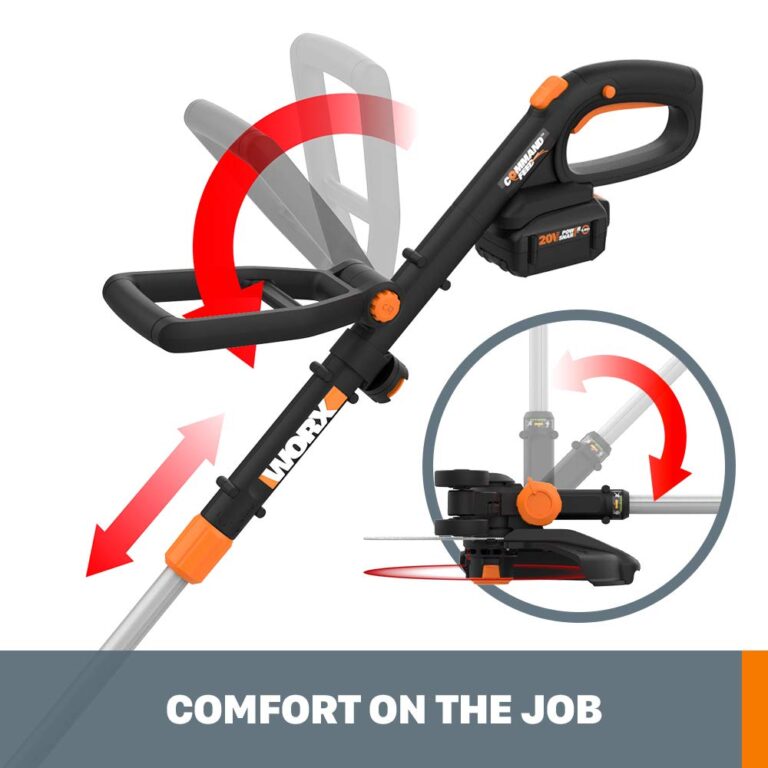 WORX 20V GT Revolution 12" 4.0Ah Cordless String Trimmer & Turbine Leaf Blower Power Share Combo Kit - WG930.3 (Batteries & Charger Included) - Image 6