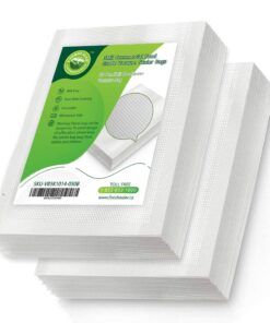 500 Pcs 5Mil 10” x 14" Gallon Food Sealer Commercial Food Grade BPA Free Vacuum Sealer Bags for your Cabela's Sealer, Food Saver Vacuum Sealer, Food Sealer Vacuum Sealer, Seal Vacuum A Meal, Weston Vacuum Sealer, Freezable, Microwave Safe, Sous Vide Cooki