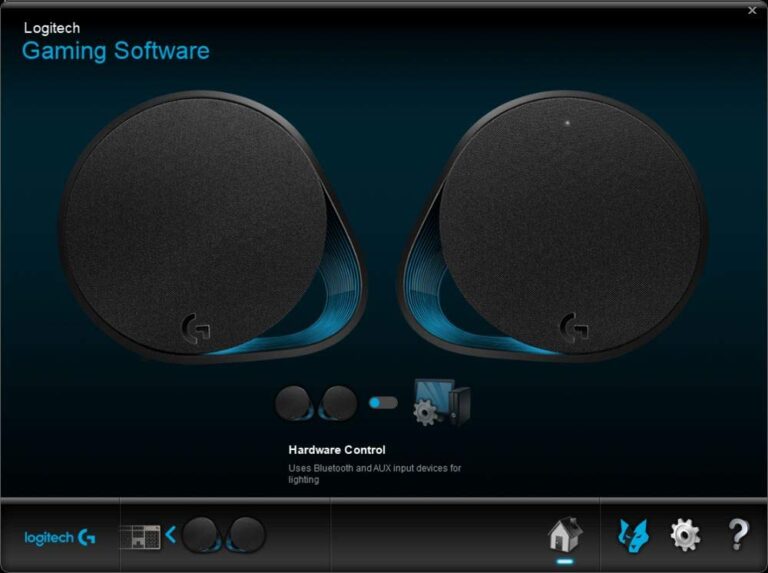 Logitech G560 PC Gaming Speaker System with 7.1 DTS:X Ultra Surround Sound, Game based LIGHTSYNC RGB, Two Speakers and Subwoofer, Bluetooth, USB, Immersive Gaming Experience - Black - Image 3