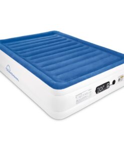 SoundAsleep Products SoundAsleep CloudNine Series Air Mattress with Dual Smart Pump Technology Queen Size