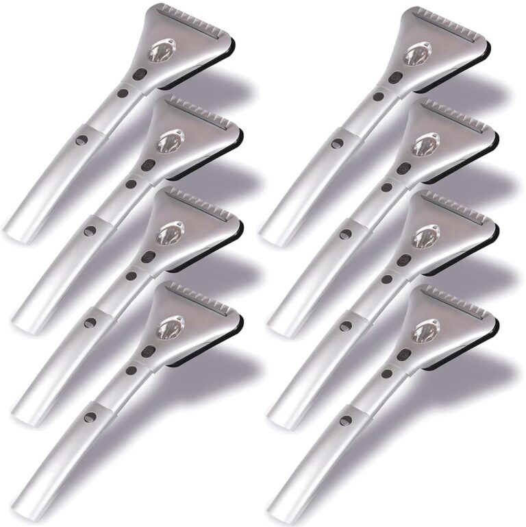 VaygWay Electric Heated Car Window Snow Ice Scraper with Light (8 Pk Electric Snow Ice Scraper)