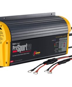 ProMariner Gen 3 ProSport 20 Amp 12/24 Volt 2 Bank Waterproof Marine Battery Charger 43020