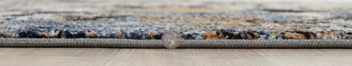 Keen Home Design Area Rugs - 10ft Round Non-Shedding, Abstract Rugs for Kitchen, Living Room, Bedroom, Dining Room, Entryway - Size: 10' Square, Multi - Image 5