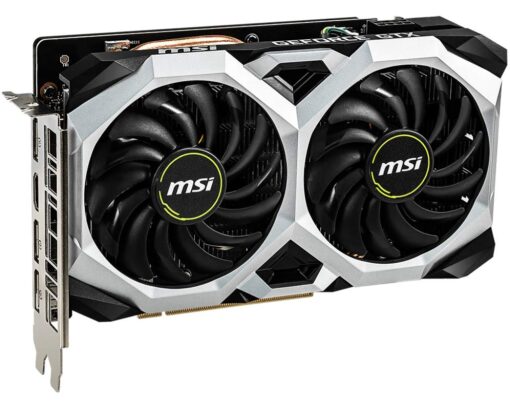 MSI Gaming GeForce GTX 1660 Ti 192-bit HDMI/DP 6GB GDRR6 HDCP Support DirectX 12 Dual Fan VR Ready OC Graphics Card (GTX 1660 TI VENTUS XS 6G OC) - Image 3
