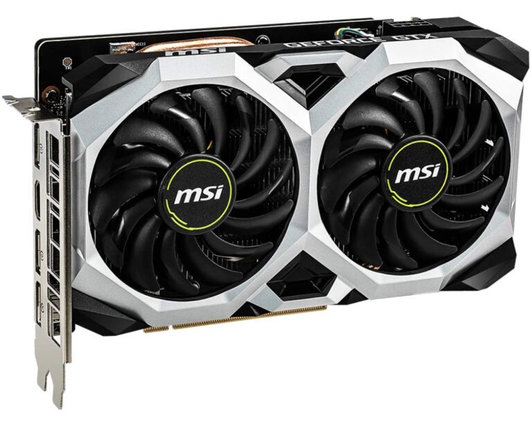 MSI Gaming GeForce GTX 1660 Ti 192-bit HDMI/DP 6GB GDRR6 HDCP Support DirectX 12 Dual Fan VR Ready OC Graphics Card (GTX 1660 TI VENTUS XS 6G OC) - Image 3
