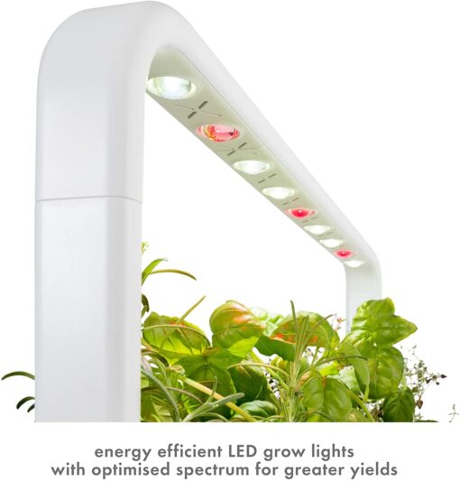 Click and Grow Smart Garden 9 PRO w/Bluetooth | App and Touch Controlled Indoor Garden | Easier Than a Hydroponics Growing System | Herb & Vegetable Garden Starter Kit w/ 9 Plant Pods - Image 7