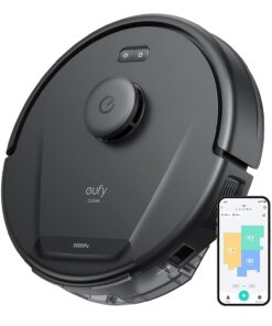 eufy L60 Robot Vacuum, Ultra Strong 5,000 Pa Suction, iPath Laser Navigation, for Deep Floor Cleaning, Ideal for Hair, Hard Floors