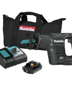 Makita XRJ07R1B 18V LXT Lithium-Ion Sub-Compact Brushless Cordless Recipro Saw Kit (2.0Ah)