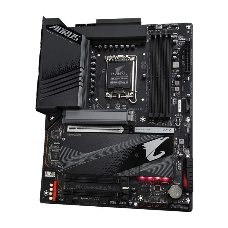 GIGABYTE Z790 AORUS Elite AX 1.0 Intel LGA 1700 ATX Motherboard, 4X DDR5~128GB, 3X PCI-E x16, 4X M.2, 6X SATA, 5X USB 3.2, 1x USB-C, 4X USB 2.0 - Image 4