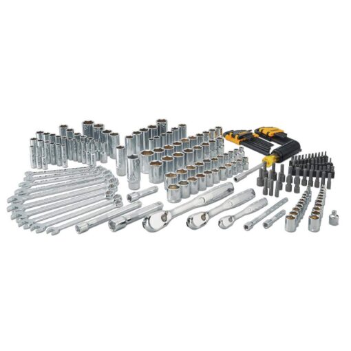 DEWALT Mechanics Tool Set, 1/4" & 3/8" & 1/2" Drive, SAE/Metric, 205-piece (DWMT81534) - Image 8