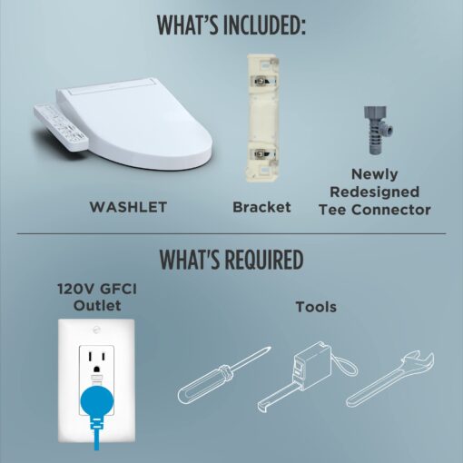 TOTO WASHLET A2 Electronic Bidet Toilet Seat with Heated Seat and SoftClose Lid, Elongated, Cotton White - SW3004#01 - Image 12