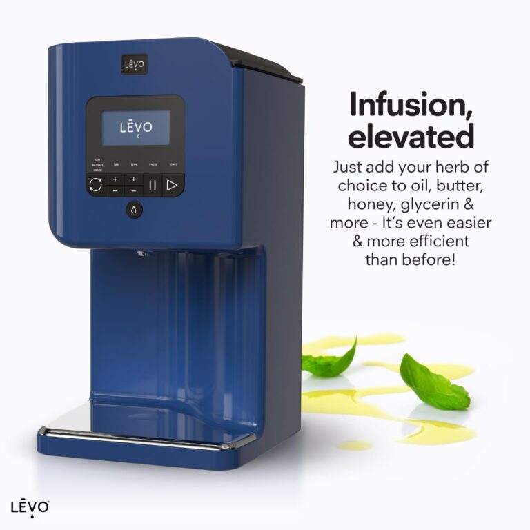 LEVO II+ - Herbal Oil Infusion Machine Plus Filter Technology - Botanical Extractor, Herb Dryer, Decarboxylator, & Oil Infuser - Easy Edible Infusion Maker for Gummies, Brownies, & More - Garden Green - Image 8