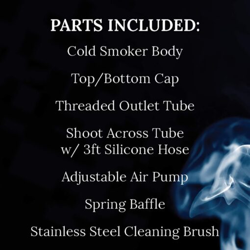 Smoke Daddy Magnum P.I.G. Hot or Cold Smoke Generator | Works w/Any Outside BBQ Grill | Electric Smoker Pellet Accessory | Add Your Favorite Blend of Wood Chunks or Chips to Customize Flavor Profile - Image 3
