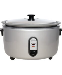 Panasonic Commercial Rice Cooker, Extra-Large Capacity 60-Cup (Cooked), 30-Cup (Uncooked) with One-Touch Operation and Durable Non-Stick Coated Pan - SR-GA541FH – Silver