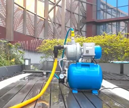 FOTING 1.5HP Shallow Well Pump with Pressure Tank, 1340GPH Irrigation Jet Pump, 115V Automatic Water Pumps Booster System 164FT for Garden Lawn Farm Home - Image 3
