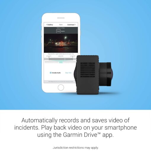 Garmin - Tandem Front and Rear Camera Dash Cam - Image 5