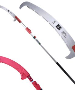 EZ Kut Professional Pole Saw 20’ Extendable - Manual Pole Saw for Tree Trimming. Branch Cutter with Double Hook for Branch Removal - Best Tree Pruner. Tree trimmer pole saw. Since 1988