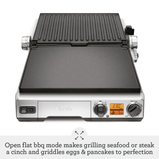 Breville BGR820XL Smart Grill, Brushed Stainless Steel - Image 4