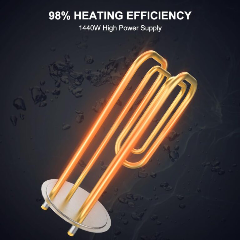CAMPLUX Mini Tank Electric Water Heater 1.3 Gallons Hot Water Heaters 120V, Under Sink Water Heater with Cord Plug 1.44kW - Image 5