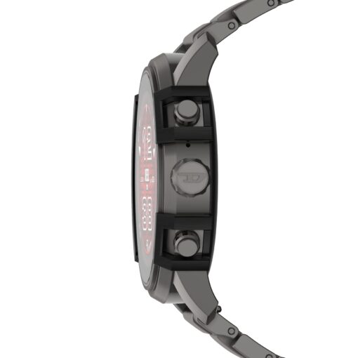 Diesel Men's Griffed Gen 6 45mm Stainless Steel Touchscreen Smart Watch, Color: Gunmetal (Model: DZT2042V) - Image 5
