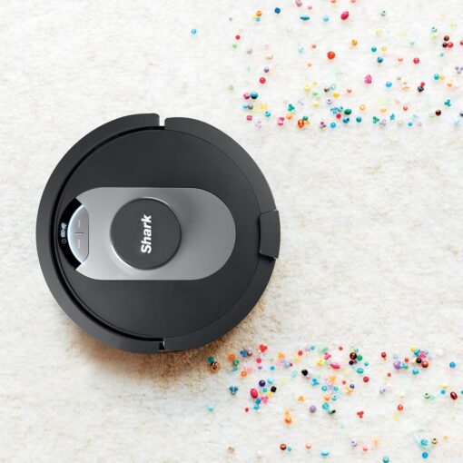 Shark UR2500SR AI Ultra Robot Vacuum, with Ultra Clean, Home Mapping, 30-Day Capacity Bagless Self Empty Base, Perfect for Pet Hair, WiFi, Compatible with Alexa, Black/Silver (Renewed) - Image 8