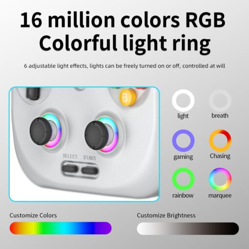 RG406V Handheld Game Console Preloaded Games RG 406V 4-inch IPS Multi-touch Screen Retro Game Console 128G UFS2.2 Android 13 Retro Emulator RG406V 5500mAh Battery 1080p DP Output WIFI Bluetooth Gray - Image 5