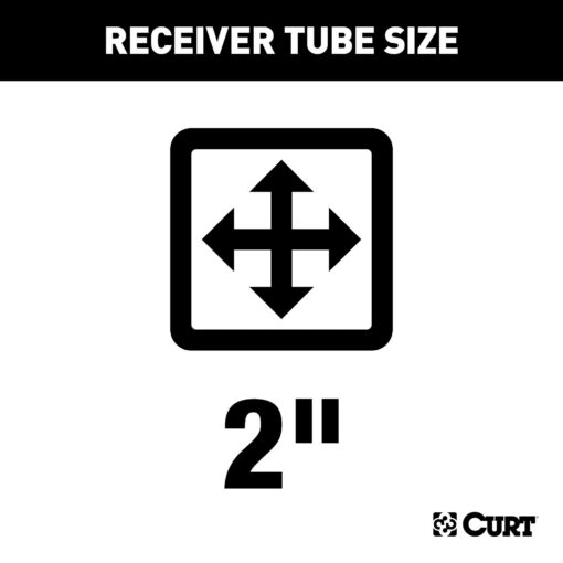 CURT 13427 Class 3 Trailer Hitch, 2-Inch Receiver, Fits Select Hyundai Palisade - Image 8