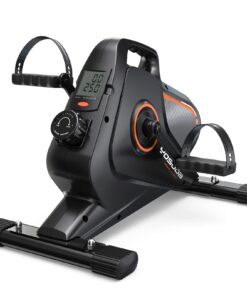 YOSUDA Under Desk Bike Pedal Exerciser - Magnetic Mini Exercise Bike for Arm/Leg Exercise, Desk Pedal Bike for Home/Office Workout