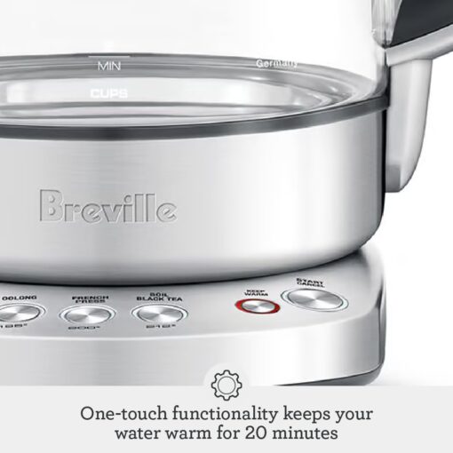 Breville BKE830XL IQ Kettle Pure Water Heater, 57 oz, Brushed Stainless Steel - Image 5