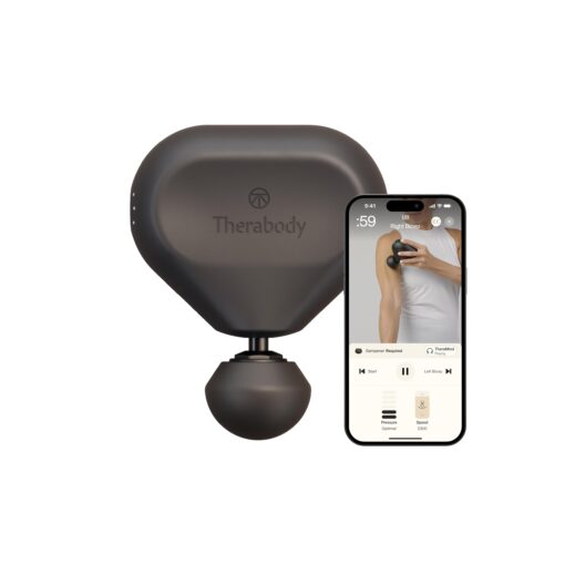 TheraGun Mini by Therabody (3rd Generation) – Ultra-Portable Massage Gun and Travel Essential for Fast, Effective Pain and Tension Relief Anywhere, Black