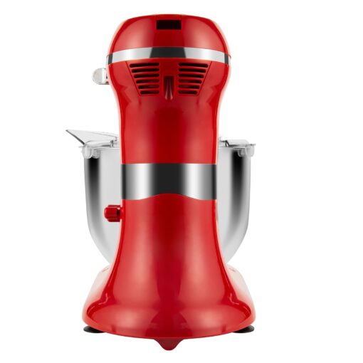 AIFEEL Stand Mixer,Electric Food Mixer with 7.5QT+5.5QT Two Stainless Steel Bowls, Tilt-Head Electric Kitchen Mixer with Dough Hook,Egg Whisk,Flat Beater,Splash Guard (Red) - Image 4