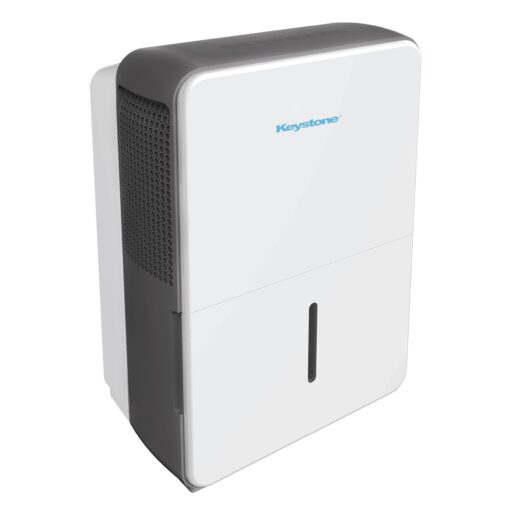 Keystone Energy Star 22-Pint Portable Dehumidifier,115V, Dehumidifier for Large Rooms up to 1,500 Sq.Ft. with Auto-Shutoff & Timer, Quiet Home Dehumidifier and Moisture Absorber
