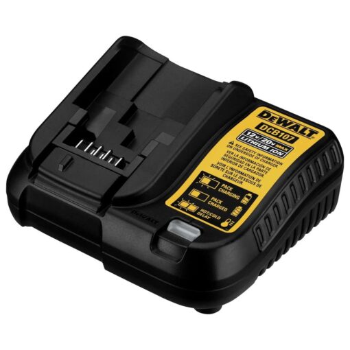 DEWALT 20V MAX Cordless Drill, Impact Driver, 2-Tool Power Tool Combo Kit, Brushless Power Tool Set with 2 Batteries and Charger Included (DCK277D2) - Image 5