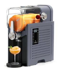Slushie Machine for Home, Soft Serve Ice Cream Machine, 88oz Slushy Machine with 6 Preset Programs, Frozen Drink Maker for slush, Margaritas, Smoothie, Frappés, Milkshakes, and More, Auto-Cleaning
