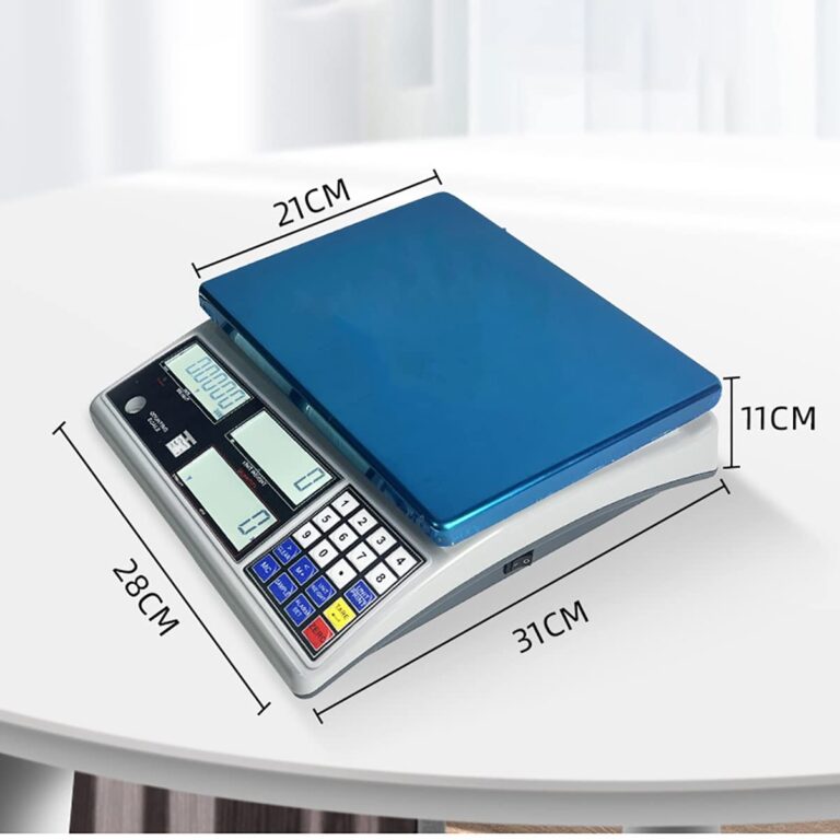 JAJKAFCL 30kg/1g Digital Kitchen Weighing Scales LCD Digital Precision Scales Tare Function Electronic Scale Balance(10kg/0.1g) - Image 3
