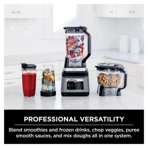 Ninja BN801 Professional Plus Kitchen System with Auto IQ, 1400 Wp - Gray (Renewed) - Image 5