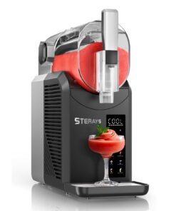 STERAYS Slushie Machine,Slushy Machine for Home,6 Preset Programs,Auto Cleaning,No Ice Needed, Frozen Drink Maker for Milk Shakes,Frappe,Margarita Smoothie,Slush,and more