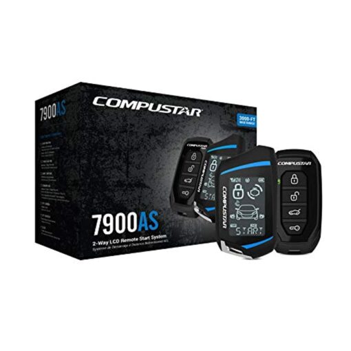 Compustar CS7900-AS All-in-One 2-Way Remote Start and Alarm Bundle w/ 3000 Feet Range