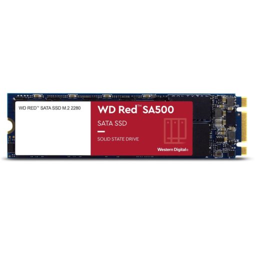 Western Digital 2TB WD Red SA500 NAS 3D NAND Internal SSD - SATA III 6 Gb/s, M.2 2280, Up to 560 MB/s - WDS200T1R0B